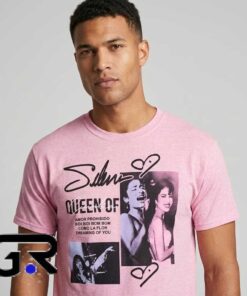 Queen of Tejano Pink Vintage Portrait T Shirt