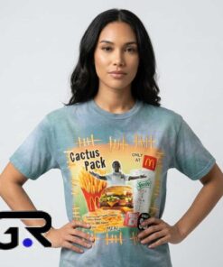 Retro Bootleg Travis Scott McDonalds Graphic Tee Shirt