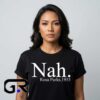 Rosa Parks "Nah" 1955 Historic Civil Rights Graphic Tee Shirt 8 Rosa Parks Nah 1955 Historic Civil Rights graphic tee, cotton short sleeve shirt with meaningful tribute design, social justice history shirt for fans, sizes S to 2XL.