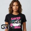Saved by the Bell retro pink vintage shirt featuring nostalgic 90s TV inspired graphics, playful pop culture design, and casual cotton style for vintage fashion fans.