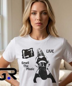 Smell the Magic L7 Vintage Punk Band Shirt
