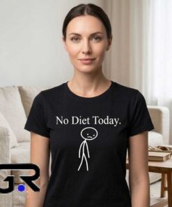 Snack Attack Mode Stick Figure Funny Shirt