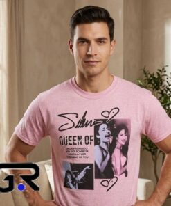 Tejano Queen Pink Portrait Vintage Graphic Shirt