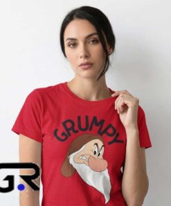 Vintage Red Snow White Funny Character Shirt