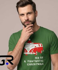 Have a Vantastic Christmas VW Van Holiday Shirt 7 Wishing You a Vantastic Christmas VW Camper Shirt