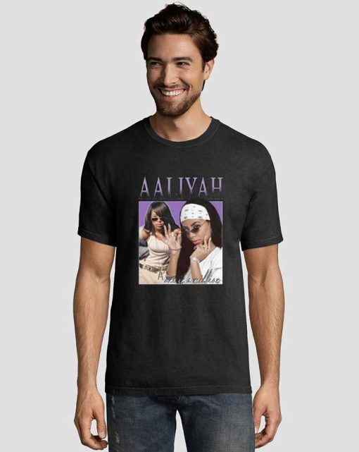 Aaliyah Graphic Tee shirts