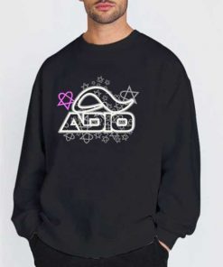 Sweatshirt black Adio Bam Margera Heartgram