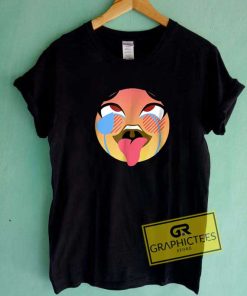 Ahegao Face Emoji Parody Tee Shirts
