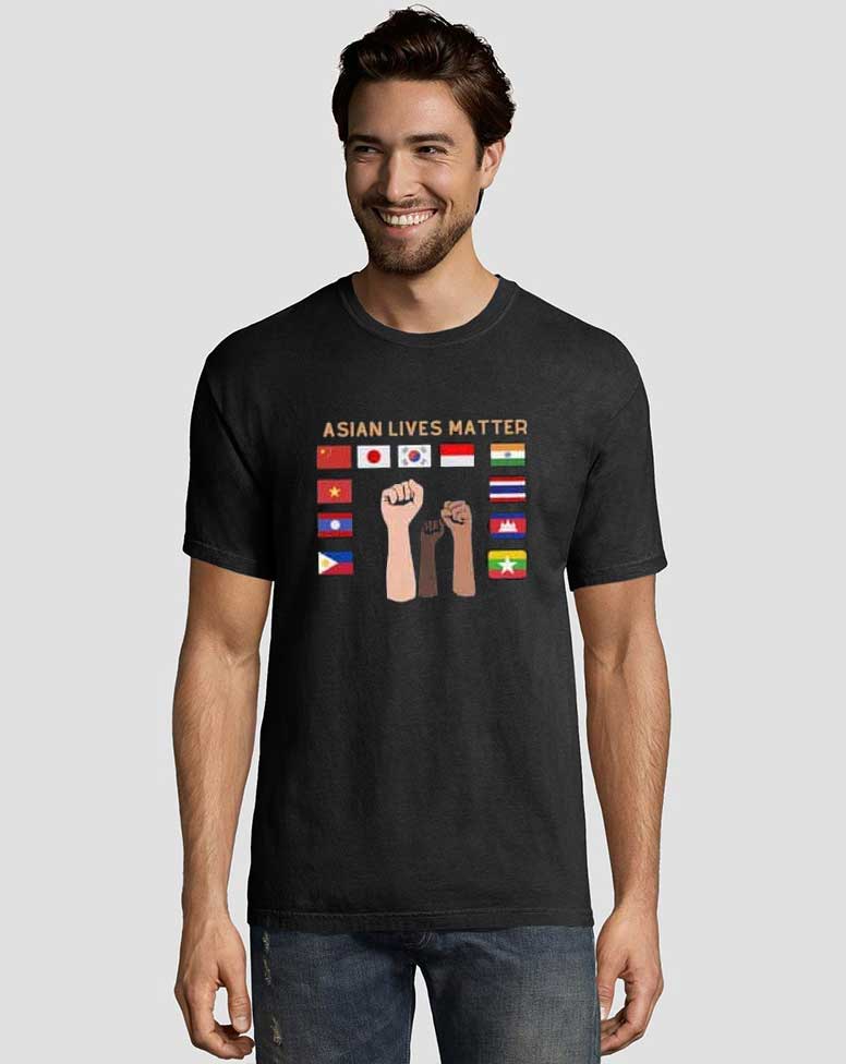 Asian Lives Matter Flag Tee Shirts 3 Asian Lives Matter Flag Tee Shirts