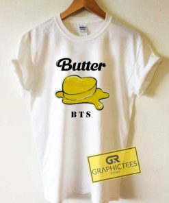BTS Butter Logo Melted Tee Shirts