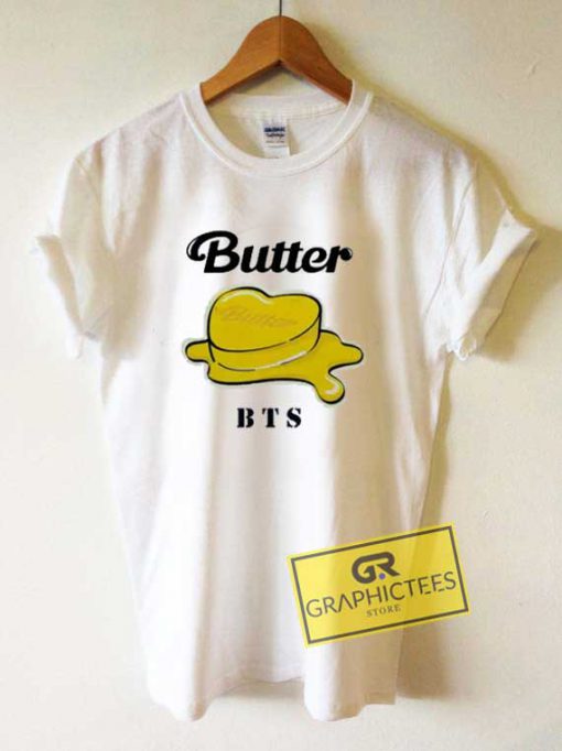 BTS Butter Logo Melted Tee Shirts