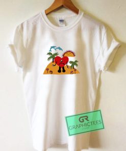 Bad Bunny Printed T Shirt