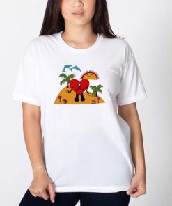 Bad Bunny Printed T Shirt