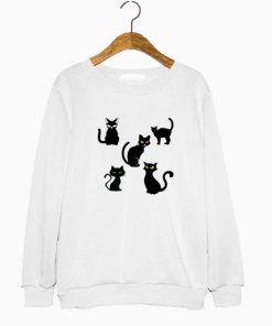 Black Five Cat Pack Sweatshirt