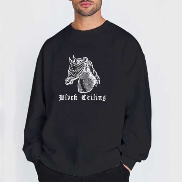 Blvck Ceiling Merch Blind Horse T Shirt 4 Sweatshirt black Blvck Ceiling Merch Blind Horse