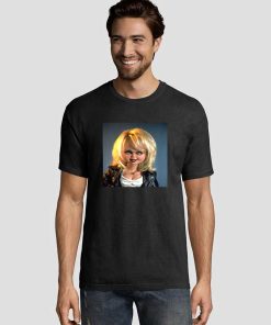 Bride of Chucky Tiffany Close Up Graphic Tee Shirts