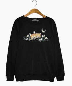 Cat Vintage Morning Sun Petite Sweatshirts