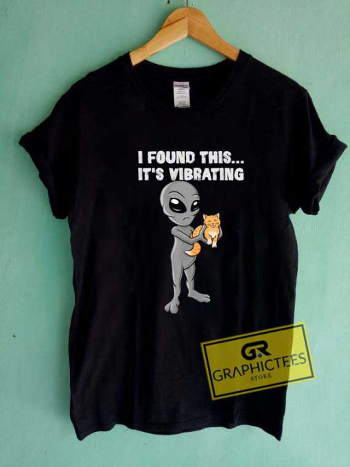 Crazy Vibrating Aliens Cat Tee Shirts