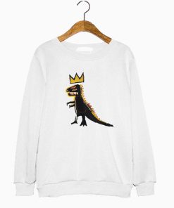 Crown Dinosaur Basquiat Sweatshirt