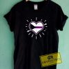 Demisexual Heart Pride Tee Shirts
