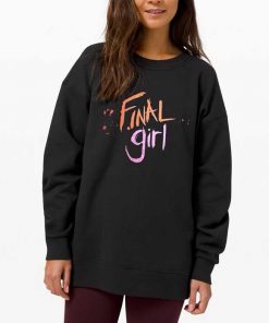 Sweatshirt black Final Girl Halloween Jamie Lee Curtis