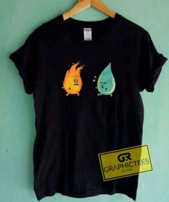 Fire And Water Friends Tee Shirts