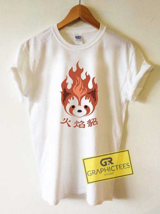 Fire Ferret Kawaii Tee Shirts