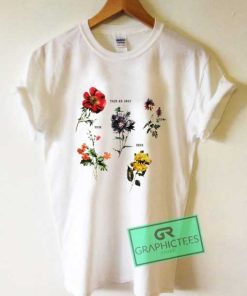 Floral Take Me Away From Here T Shirt