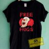 Free Hugs Creepy Clown Tee Shirts