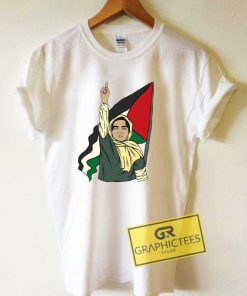 Free Palestine Girl Vintage Tee Shirts