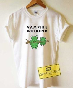 Frogs Vampire Weekend Meme Tee Shirts