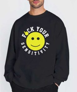 Sweatshirt black Fuck Your Sensitivity