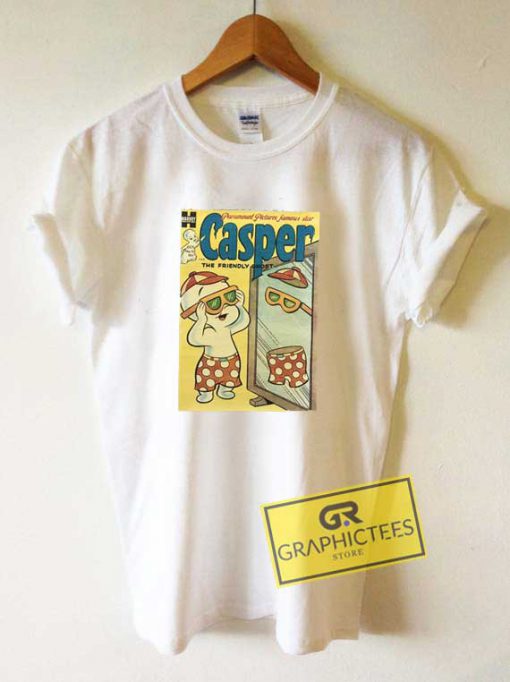 Funny Casper Ghost Poster Tee Shirts