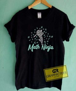 Funny Math Ninja Meme Tee Shirts