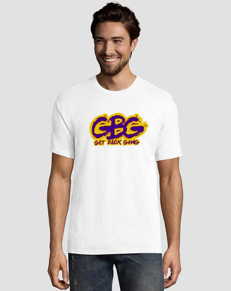 GBG Get Back Gang Logo Tee Shirts