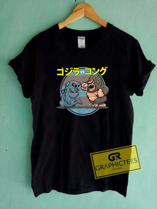 Godzilla Vs Kong Parody Tee Shirts