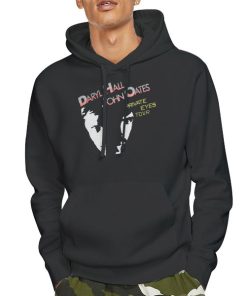 Hoodie Black 1981 Hall and Oates Metal Shirt