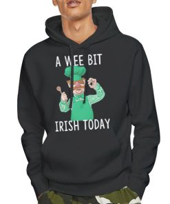 Hoodie Black A Wee Bit Irish Today Swedish Chef Sweatshirt