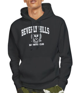 Badminton Club Beverly Hills Shirt 7 Hoodie Black Badminton Club Beverly Hills