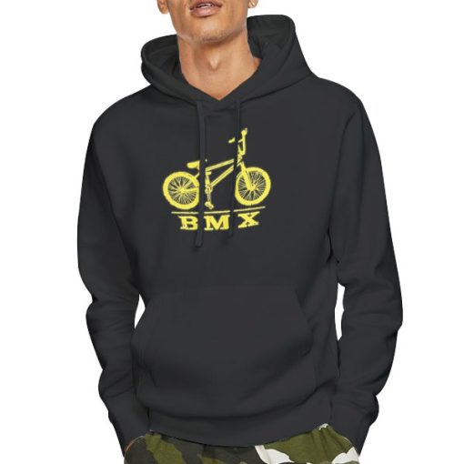 Hoodie Black Biker Old School Bmx T Shirts