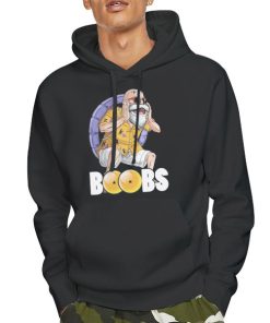 Hoodie Black Boobs Master Roshi Buff Shirt