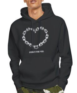 Chain Heart Pierce the Veil Shirt 7 Hoodie Black Chain Heart Pierce the Veil Shirt