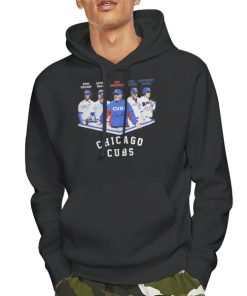 Hoodie Black Chicago Cubs Joe Maddon Sweatshirt