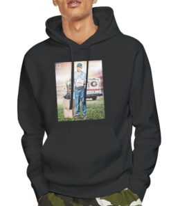 Hoodie Black Delivered National Championship Stetson Bennett Mailman