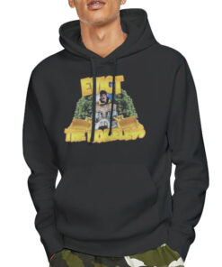 Hoodie Black Funny Art Evict the Homeless