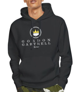 Hoodie Black Logo Crown Est 1984 Gordon Gartrell
