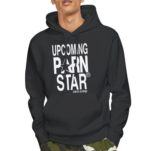 Logo Graphic Upcoming Pornstar Shirt 4 Hoodie Black Logo Graphic Upcoming Pornstar