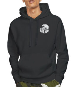 Hoodie Black Matt and Abby Aloha Dudes Merch