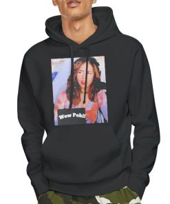 Mugshot Youtuber Pokimane Open Shirt 7 Hoodie Black Mugshot Youtuber Pokimane Open