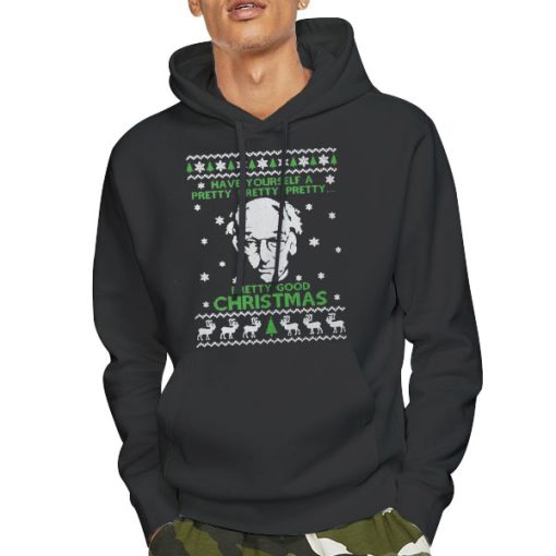 Hoodie Black Pretty Good Larry David Christmas Sweatshirt